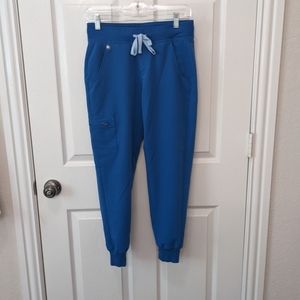 Figs Royal Blue joggers xs petite